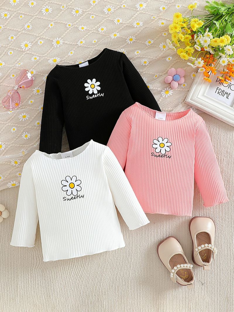 Kids’ Clothing Platform Specializes In New Long Sleeved Printed T Shirt Three Piece Set_voghion.com