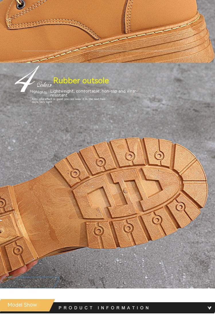 2023 nova moda clássica masculina de outono, durável, à prova d'água, botas martin de cano alto com fundo macio, antiderrapante_voghion.com