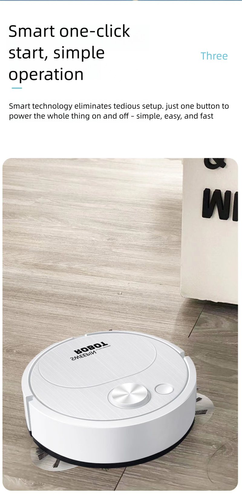 Robot aspirateur intelligent entièrement automatique pour la maison, mini machine de nettoyage, chargement USB, cadeau_voghion.com