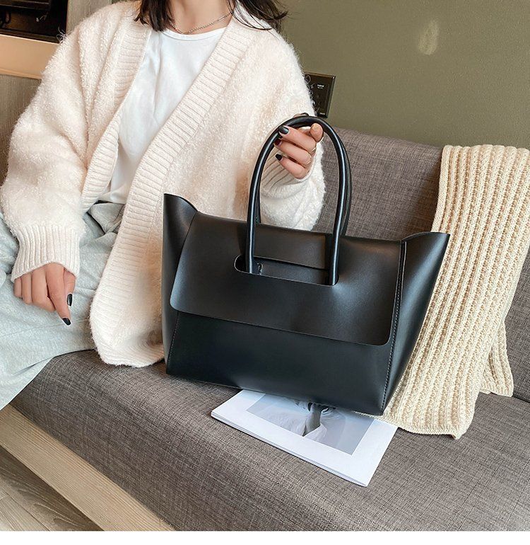 Large capacity for women's commuting tote new high-end feel, versatile handheld shoulder bag, large bag_voghion.com