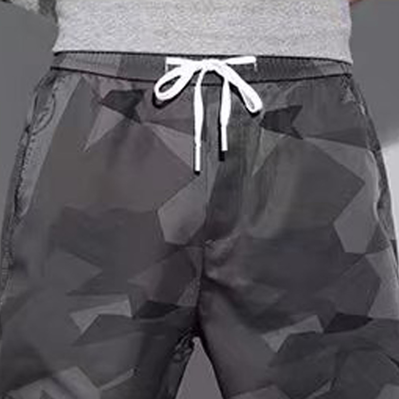 Herren Cargohose Jogginghose Camouflage Elastizität Haremshose Haruku-Stil Freizeithose Knöchellange Hose Trainingsanzug_voghion.com