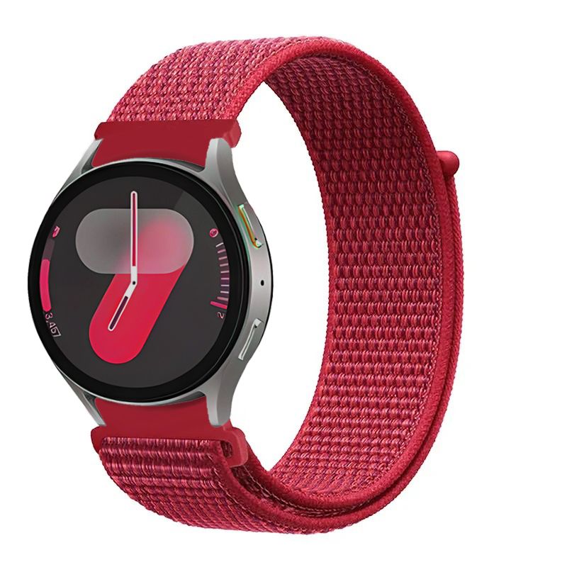 Cinturino in nylon per Samsung Galaxy Watch 5 Pro 45mm/7 6 5 4 44mm 40mm No Gap Band per Watch 6 Classic 47mm 43mm 46mm 42mm_voghion.com