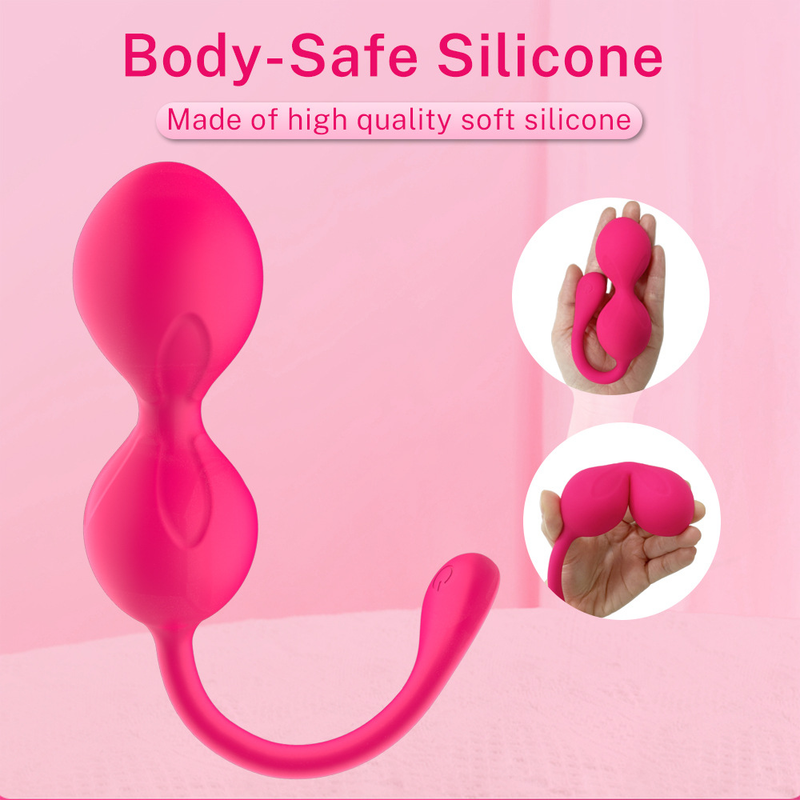 Flickväns nya produkt, helt gummihantelboll, trådlös fjärrkontroll, hoppande ägg, kvinnlig onanist, vuxenprodukt _voghion.com