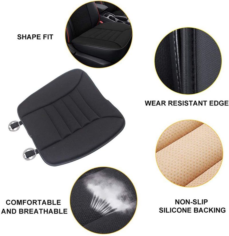 New Car Seat Cushion Increase Comfortable Seat Cushion Dual-use Non-slip Pad Memory Cotton_voghion.com
