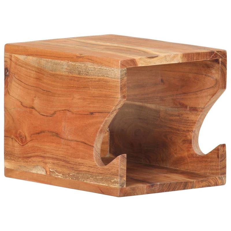 Wall Mounted Bicycle Rack 13.8"x9.8"x9.8" Solid Acacia Wood_voghion.com