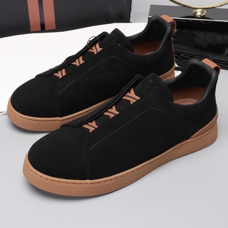 ZEANDGNA Fashion Sneakers Cross-Lace Design Soft-Sole Athletic Casual Shoes 2025 Fall/Winter New_voghion.com