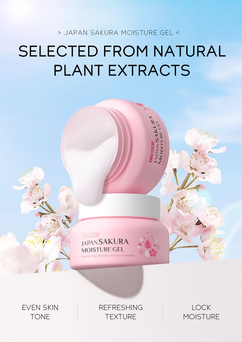 kreem Laike Sakura niisutav geelkreem 60g Näonaha niisutav ja hooldust pakkuv nahahooldustoode_voghion.com