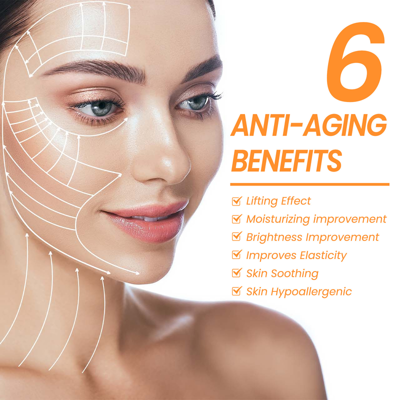 EELHOE collagen water-soluble facial lightens dark circles, bags, wrinkles fine lines, lifts and tightens eye mask_voghion.com