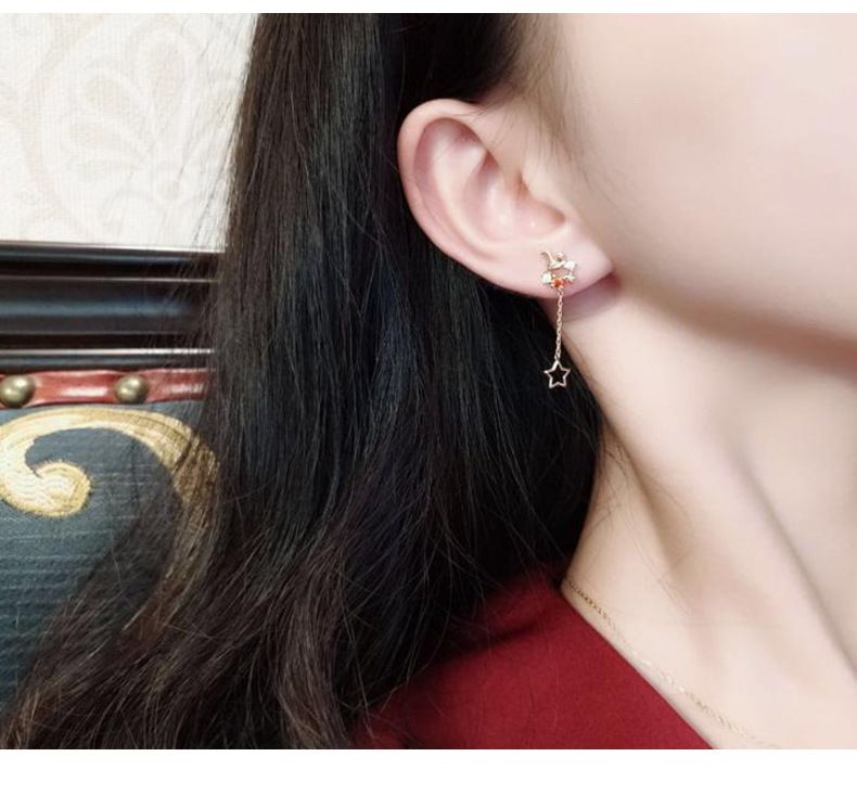 Büyücü Dalı Şapka, Felsefe Taşı Kolye, Küpe, Küpe, Yaka Zinciri, Minimalist Tasarım Hediyesi_voghion.com