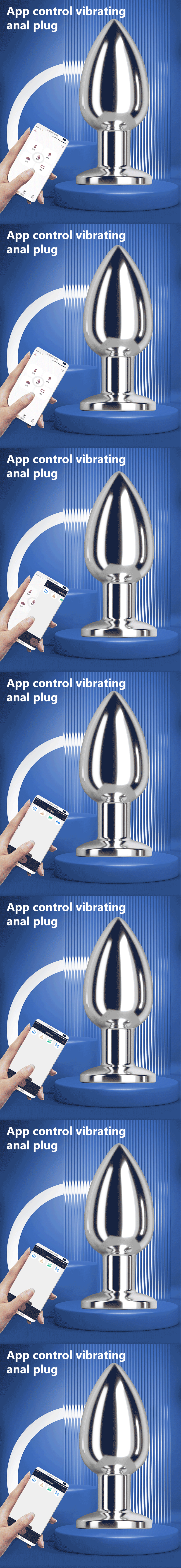 Plug anale di controllo APP Vibratore Bluetooth Butt Plug Uomo Massaggiatore prostatico Buttplug femminile Articoli per adulti Sesso T plug_voghion.com
