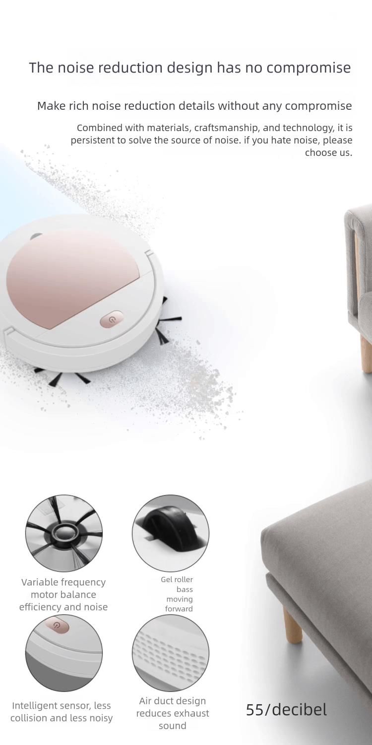 Pet Hair Robot Vacuum Cleaner, Tangle-Free Brush & HEPA Filter, Anti-Allergy Animal-Friendly Smart Mapping_voghion.com