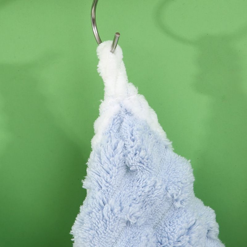 Premium microvezel handdoekenset met wolkenpatroon - Ultra-absorberende gezichts- en handdoeken met versterkte zoom voor badkamer, keuken en sportschool_voghion.com