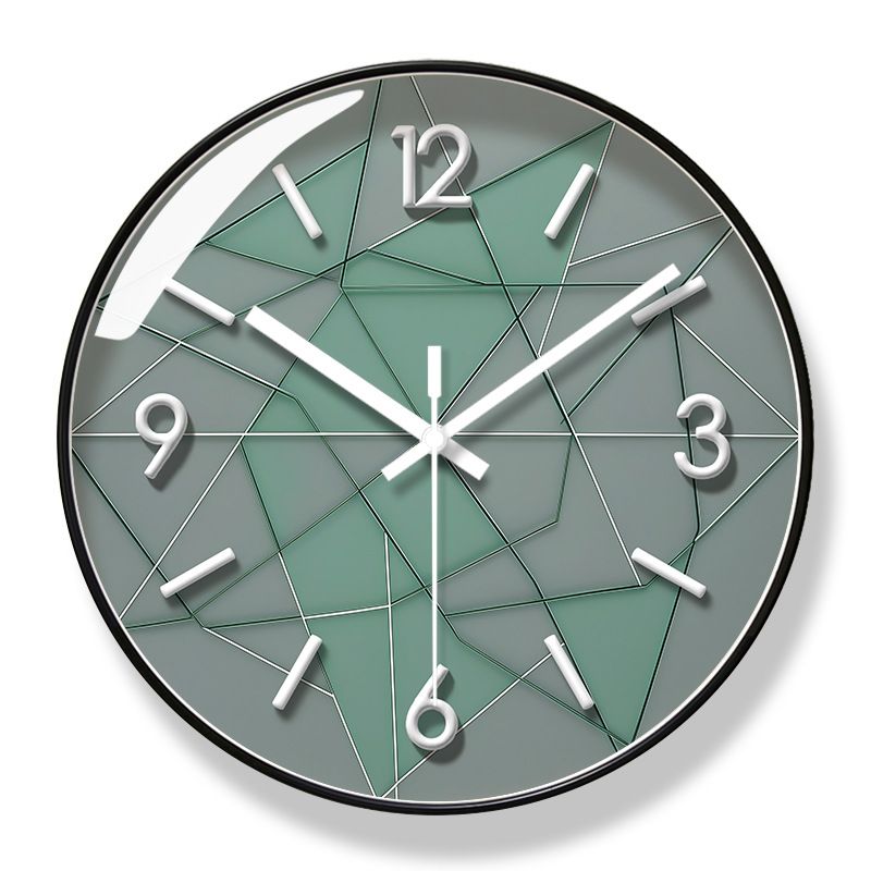 Yipula 7066 Einfache neue Stil Wohnzimmer kreative stille personalisierte Schlafzimmer Home Wanduhr_voghion.com