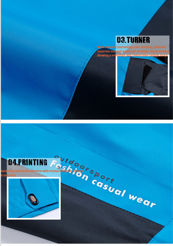 Spring And Autumn Thin Men, Outdoor Couple's Sports Hiking For Women, Windproof Jacket With Custom Printing_voghion.com