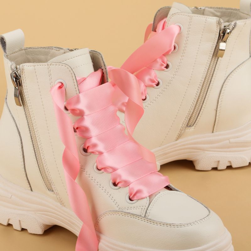 Accessori per scarpe Nastro in raso color caramella Lacci per scarpe Nastro liscio in raso di poliestere a doppia faccia Lacci per scarpe in raso di seta Lacci per scarpe larghi e piatti_voghion.com