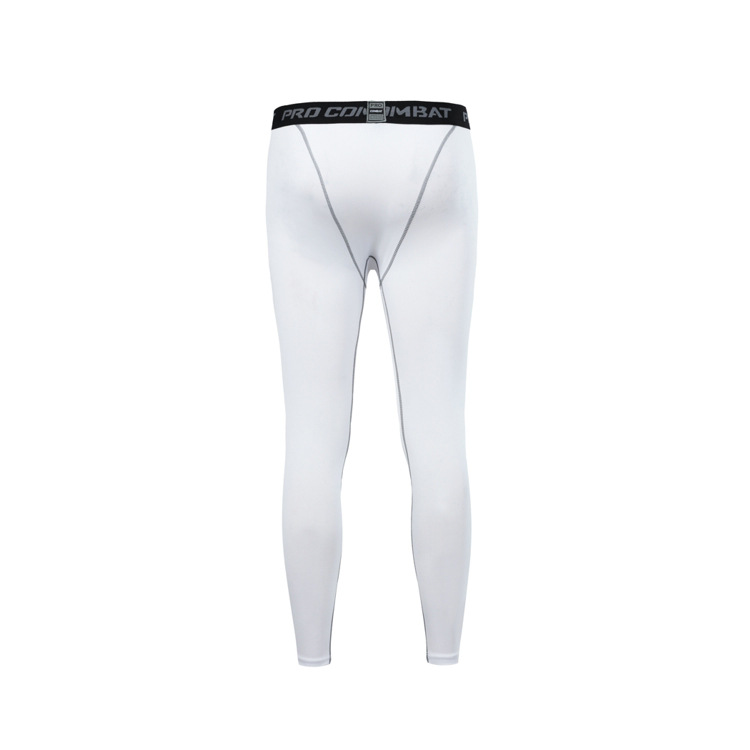 Men's Quick-Dry Fitness Leggings - Tight-Fit Stretchy, Ideal For Running, Basketball Training & Outdoor Workout Base Layer Pants_voghion.com