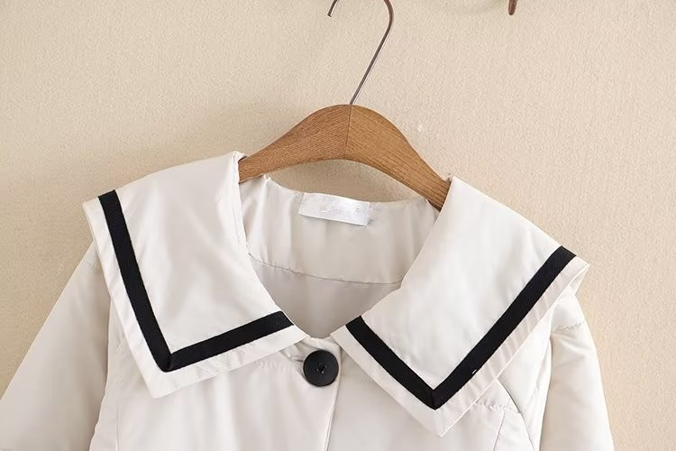 Plus Size Női Ruházat Téli Kabát Hajtóval Hosszú Ujjú Köztes Rétegű Pamut Vastagító Cipzár Extra Nagy Méret_voghion.com