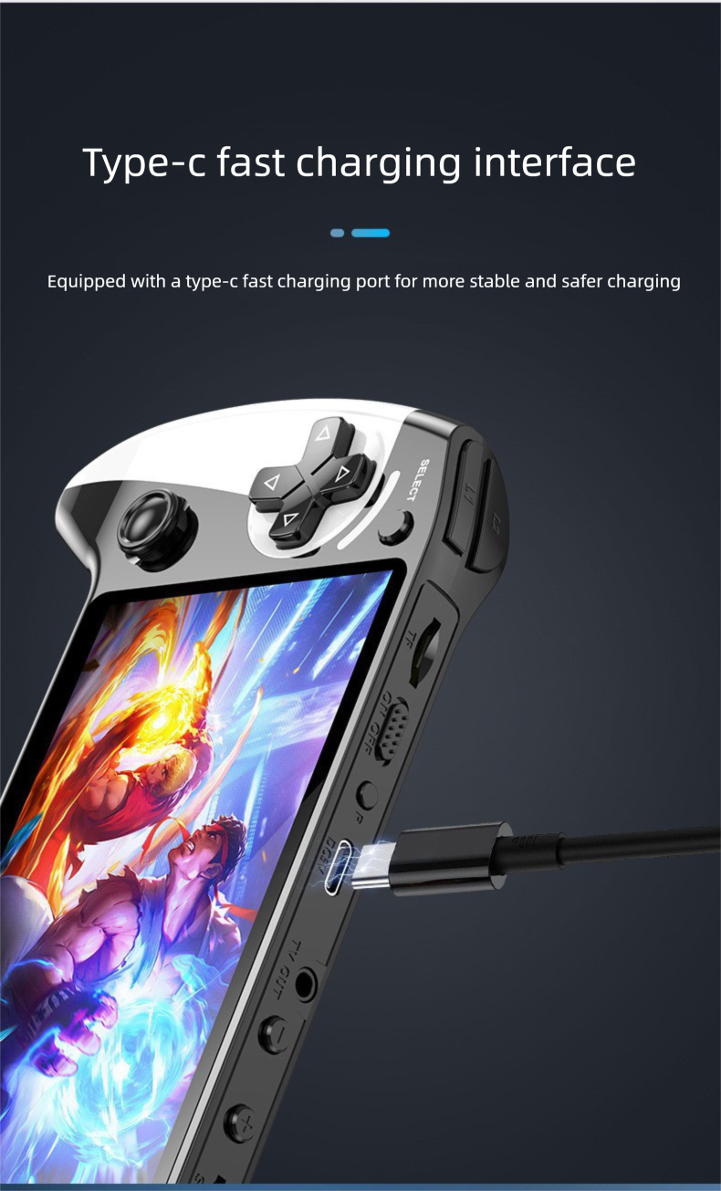 Nuova console di gioco open source TV portatile Arcade ad alta definizione con schermo grande King Of Fighters Pocket Classic Retro_voghion.com