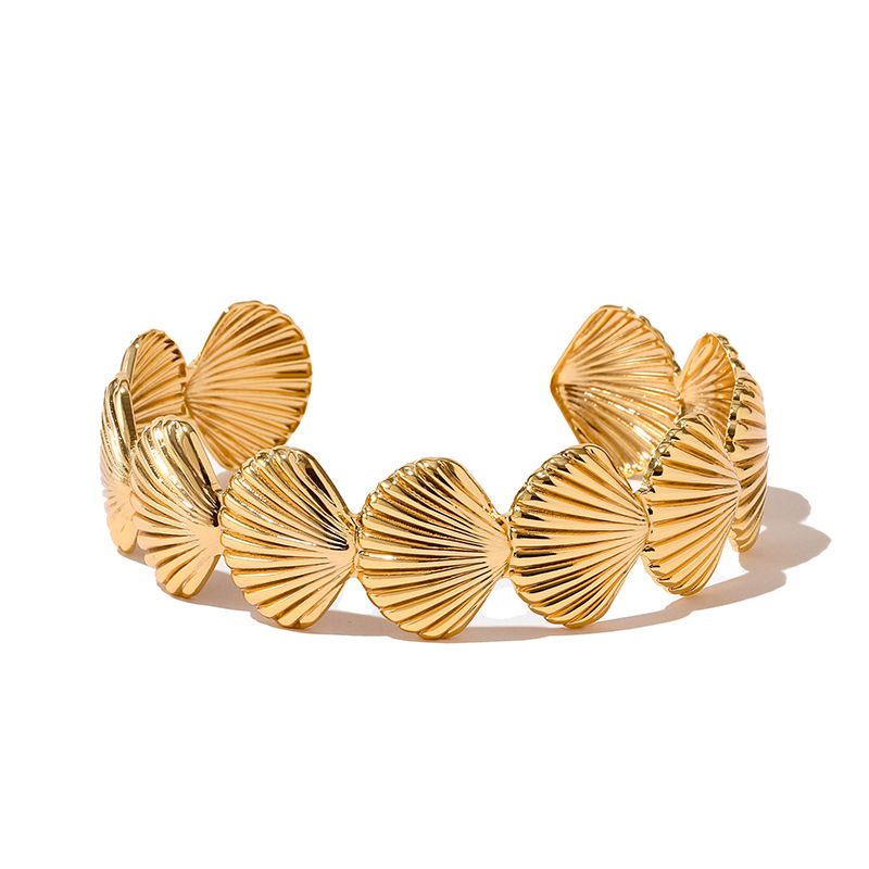 Sommer Strand Urlaub Ozean Element Shell Armband Open Design Schmuck Mode Alle Match Farbe Erhaltung Armband_voghion.com
