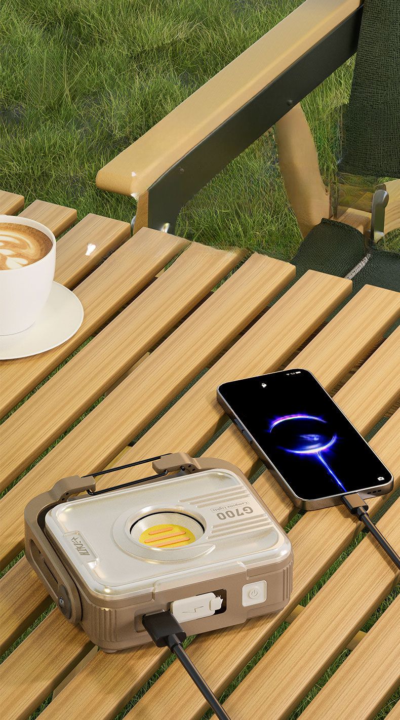 Cross-Border New Outdoor Portable Long Battery Life LED Strong Emergency Camping Light_voghion.com