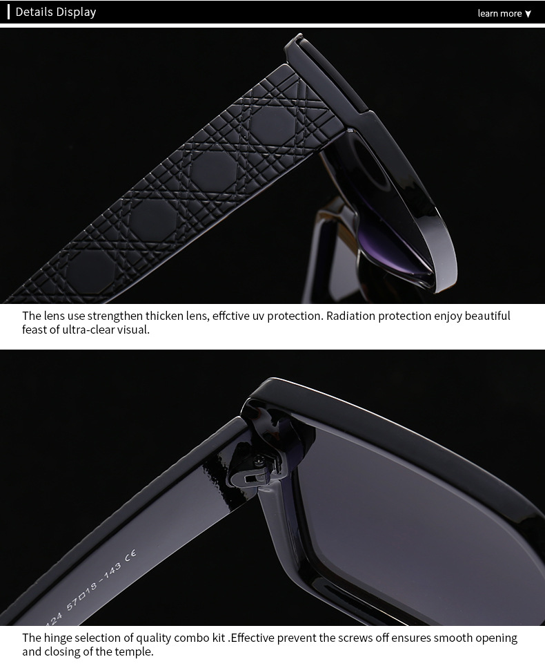 Solbriller Anti-glare anti-UV polarisator Par solbriller_voghion.com