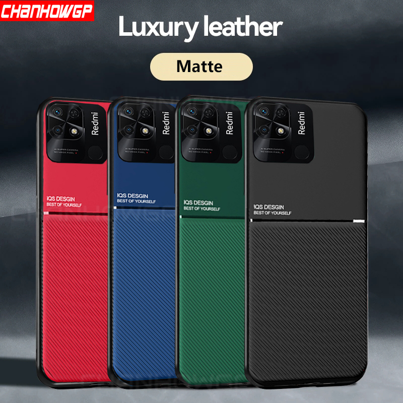 Auto Magnetische Houder Leather Case Voor Xiaomi Redmi Note 11 10 9 Pro 9T 10C 10A Mi 12 Poco x4 X3 Nfc M4 M3 Pro 4G 5G Soft Cover_voghion.com