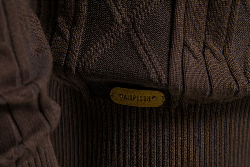 Herenkleding Cardigan Heren V-hals Lange Mouw Trui Heren Dikke Trui Hipster Heren Gebreide Cardigan Jas_voghion.com