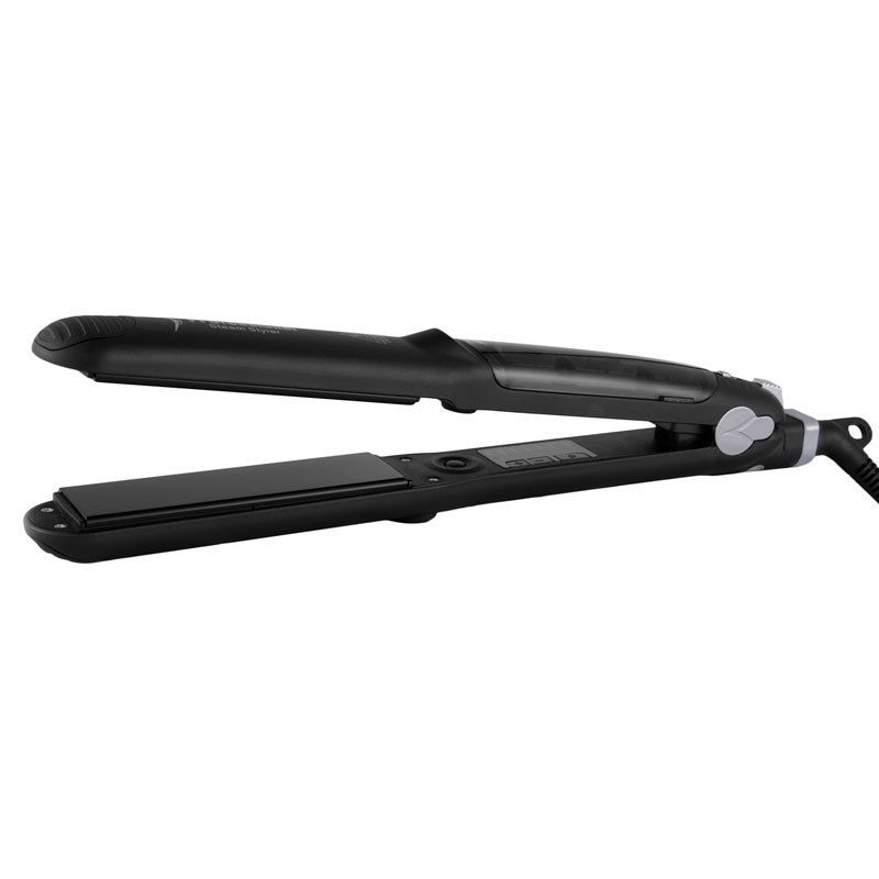 Dispositivo elettrico multifunzionale in ceramica per arricciare e trattare con spray 2 in 1, pettine lisciante per capelli a vapore /_voghion.com