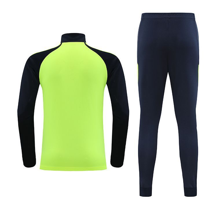 Herbst Winter Half-Zip Jacke Langarm Kinder Trainingsanzug Jungen Fußball Uniform Sportswear Performance Outfit_voghion.com