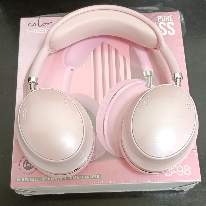 Draadloze Bluetooth gaming-hoofdtelefoon met diepe bas, ruisonderdrukking, speeltijd van meer dan 8 uur, led-lampjes - over-ear comfort voor muziek en gesprekken_voghion.com