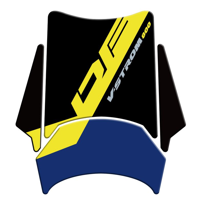 For SUZUKI V-strom 800DE DL800DE 2023-2024 Motorcycle Tank Pad Protector Sticker Decals_voghion.com