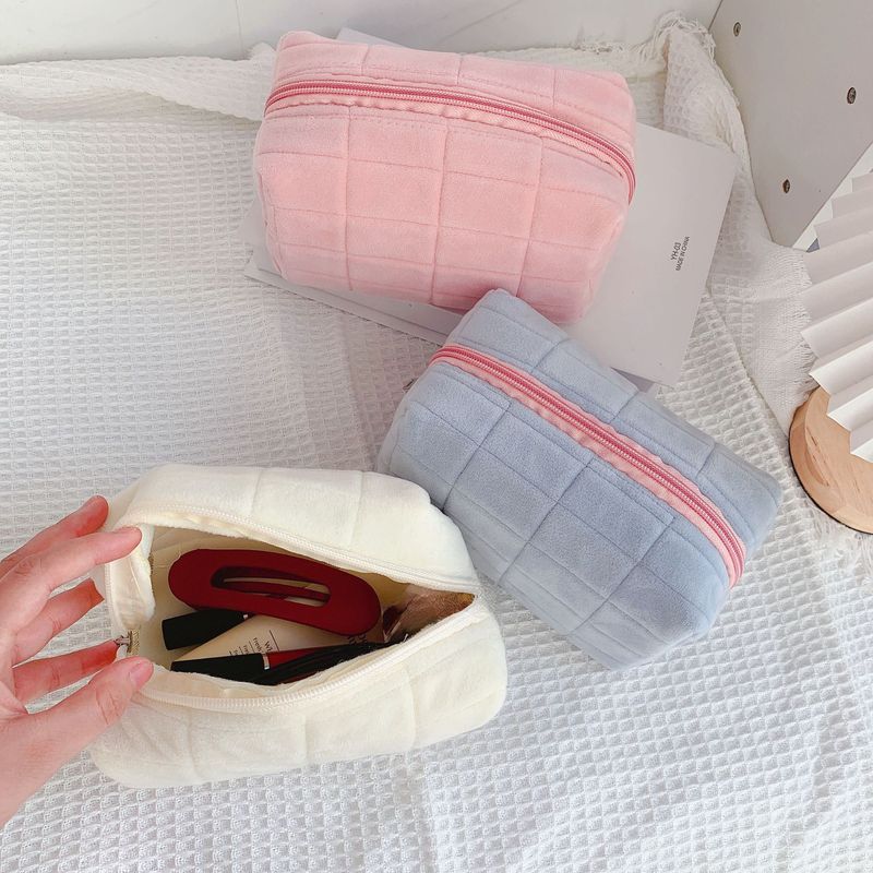 Pillow Pillow Bag Pillow Pencil Case ins Japanese Style High-value Women's Large Capacity Storage Stationery Box_voghion.com