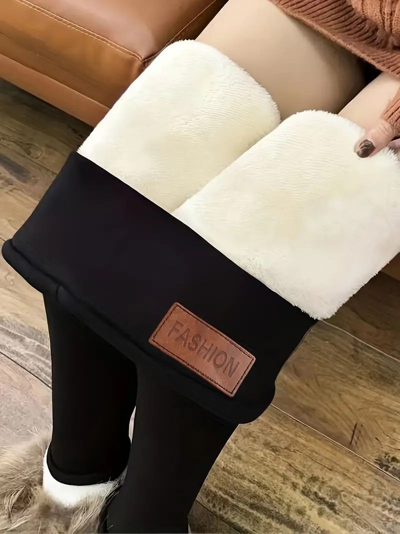 Leggings thermiques taille haute pour femme - Pantalon de yoga extensible ultra doux pour l'hiver, contrôle du ventre et lifting des fesses, noir/gris foncé/bordeaux_voghion.com