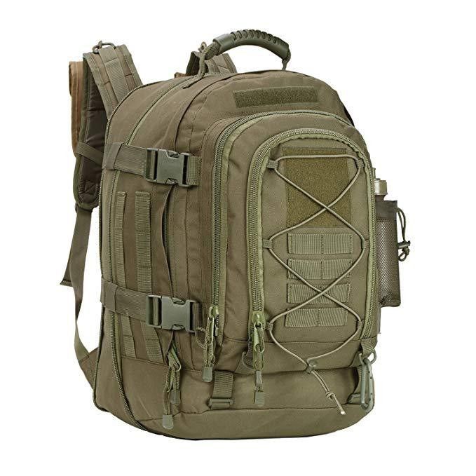 Durable Camouflage Tactical Backpack Outdoor Sports Mountaineering Cycling Anti Splashing Large Capacity Backpack_voghion.com