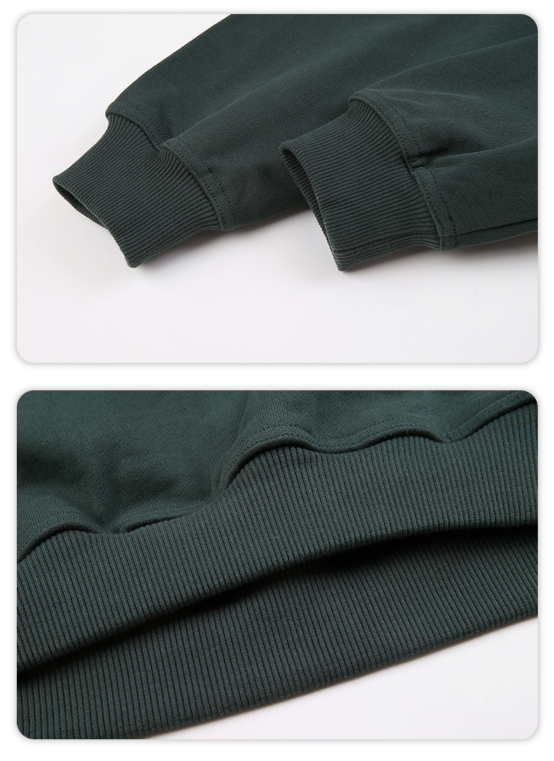 Herrkläder hoodie tryckt broderi stekt färg tvättvatten att göra gamla_voghion.com