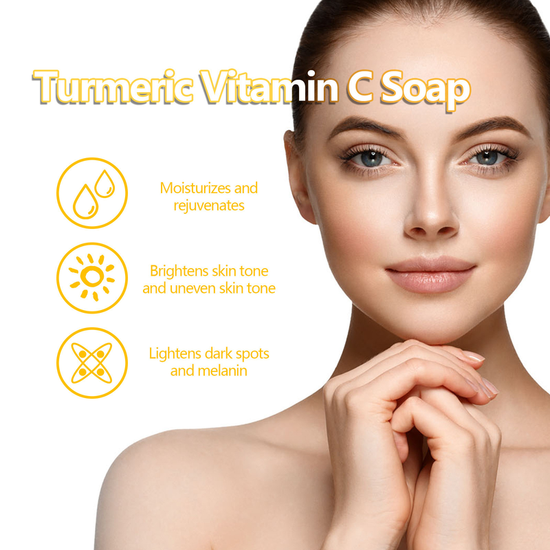 Curățare facială cu turmeric EELHOE, albire pete, cicatrici acneice, iluminare, catifelare și rejuvenare_voghion.com