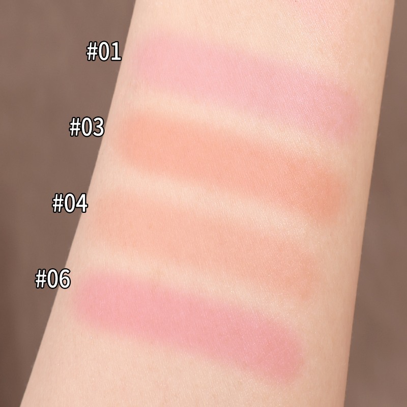 Girls powder blusher peach powder blusher palette rose hawthorn cheek contour powder blusher cosmetics powder blusher_voghion.com