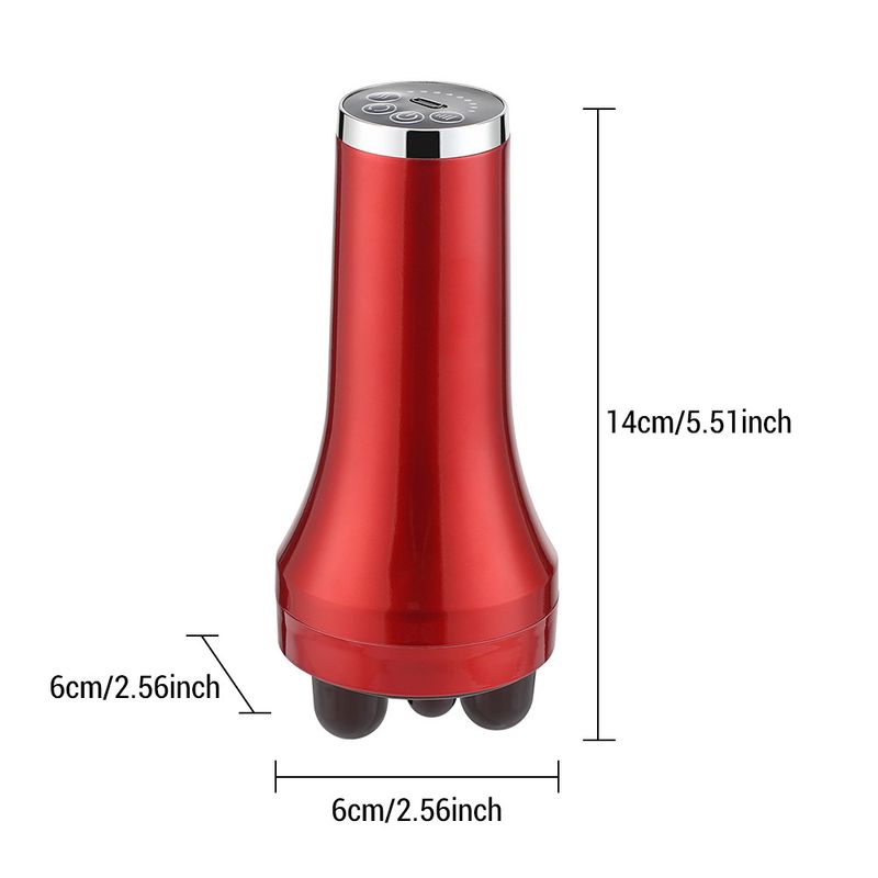 Calentamiento completamente automático para masajear la cintura del vientre, masajeador abdominal de mano y luz roja ajustable_voghion.com