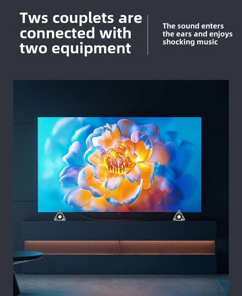 V2 Mini-Subwoofer, hohe Klangqualität, Bluetooth-Lautsprecher, tragbarer Desktop-Stereo-Mecha, kleine Stahlkanone_voghion.com