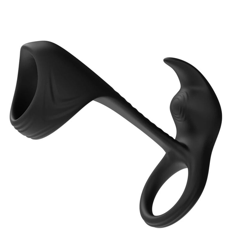 Vibrating Ring Vibrator Delay Ejaculation G Spot Clit Stimulate Massager Sex Toys for Men Couple Dick Sleeve_voghion.com