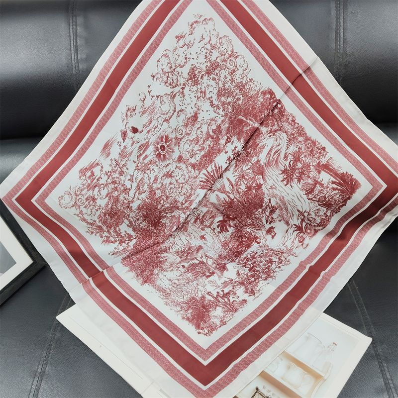 Nuova sciarpa di seta 70 per donna, scaldacollo in stile coreano piccolo, quadrato, versatile, di alta qualità, primavera e autunno_voghion.com