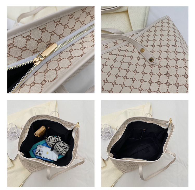 New Advanced and Fashionable Hundred Pai Hand Carrying Bag Popular Women's Shoulder Bag High Capacity Tote Bag_voghion.com