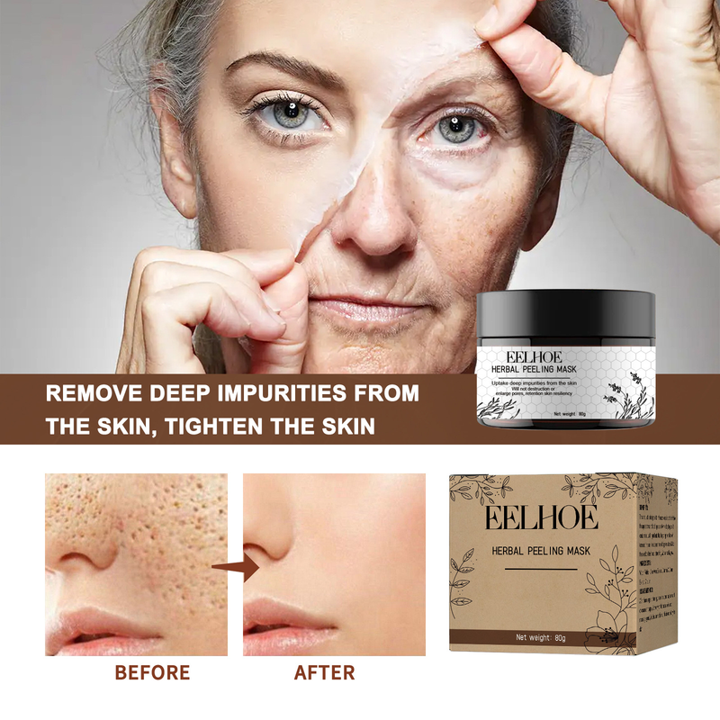 EELHOE – masque facial nettoyant en profondeur à base de plantes, raffermissant les pores et hydratant pour la peau, les points noirs du nez_voghion.com