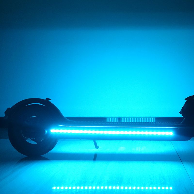 Linterna de tira LED impermeable para patinete eléctrico Xiaomi M365, luz nocturna para chasis_voghion.com