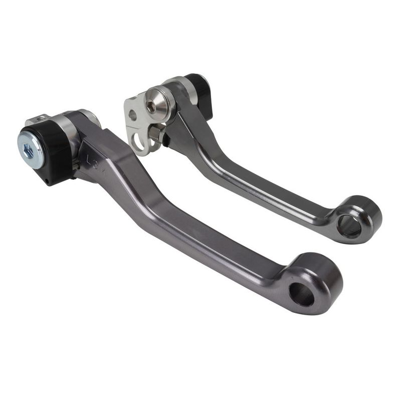 Leva freno moto, leva frizione manubrio per X Electric Dirt Bike - Compatibile con la maggior parte delle moto fuoristrada (colore titanio)_voghion.com