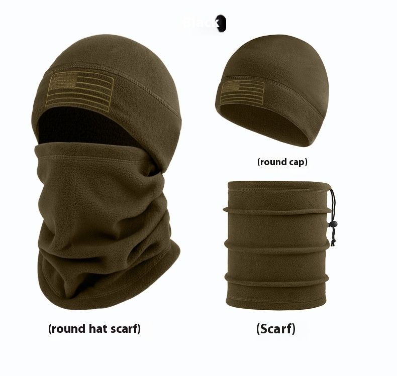Winter winddichte outdoor sport gezichtsmasker, warme hoofdbedekking, enkel gat gebreide antivries fietsmuts_voghion.com