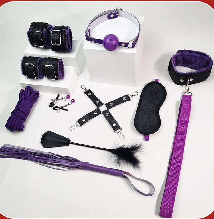Lange Liebe Erwachsene Produkte SM Sex Requisiten Bindung Handschellen Training Set Paar Werkzeuge_voghion.com