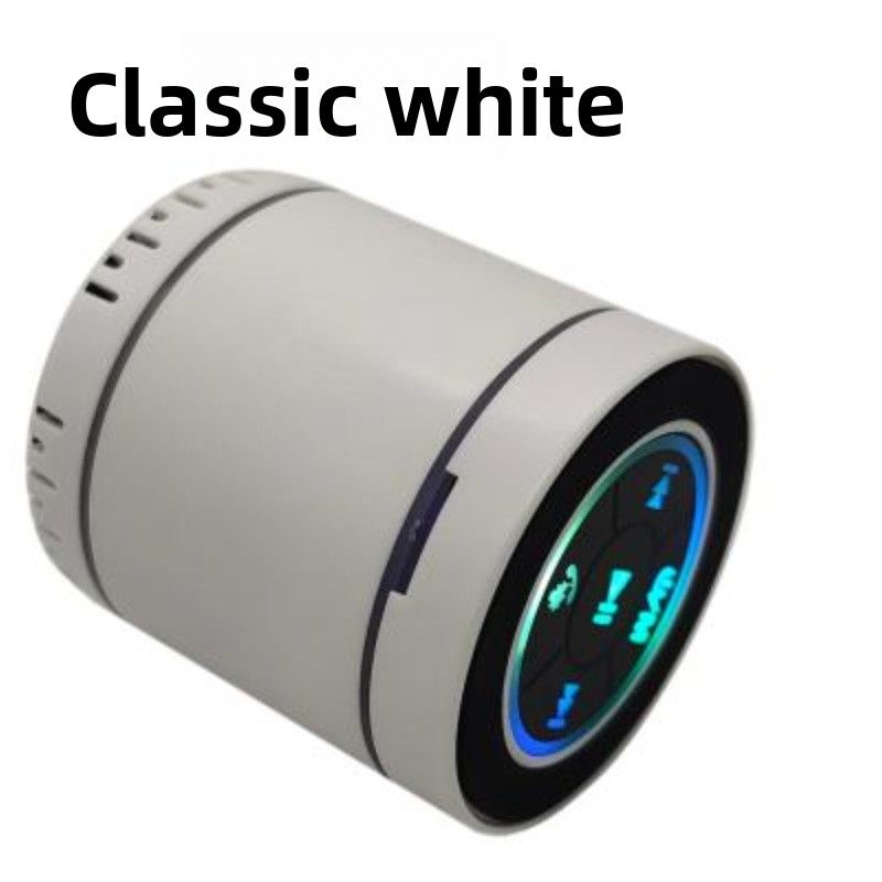 Mini altoparlante Bluetooth portatile con luci colorate, subwoofer wireless per esterni, piccolo altoparlante con maggiore durata_voghion.com