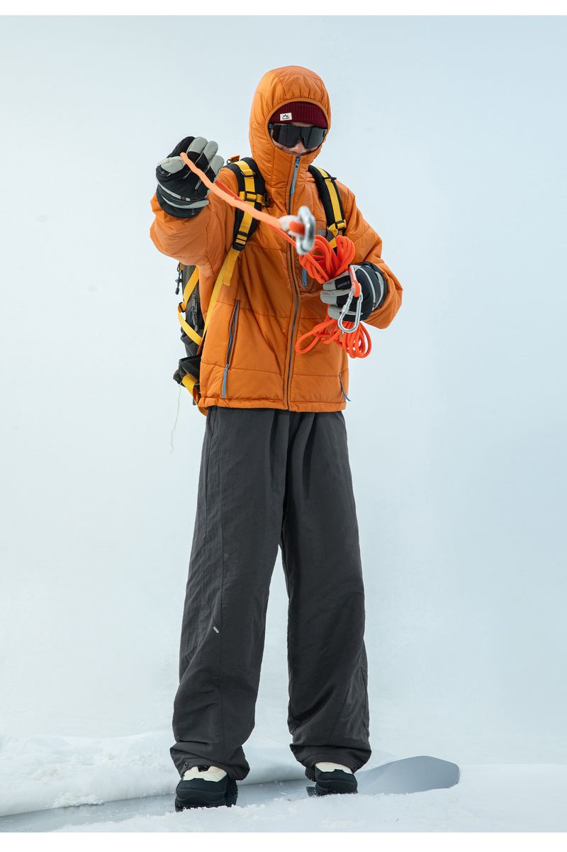 Pantaloni da uomo in cotone idrorepellente, funzionali e invernali, nuovi pantaloni a pieghe, spessi, caldi e lunghi._voghion.com