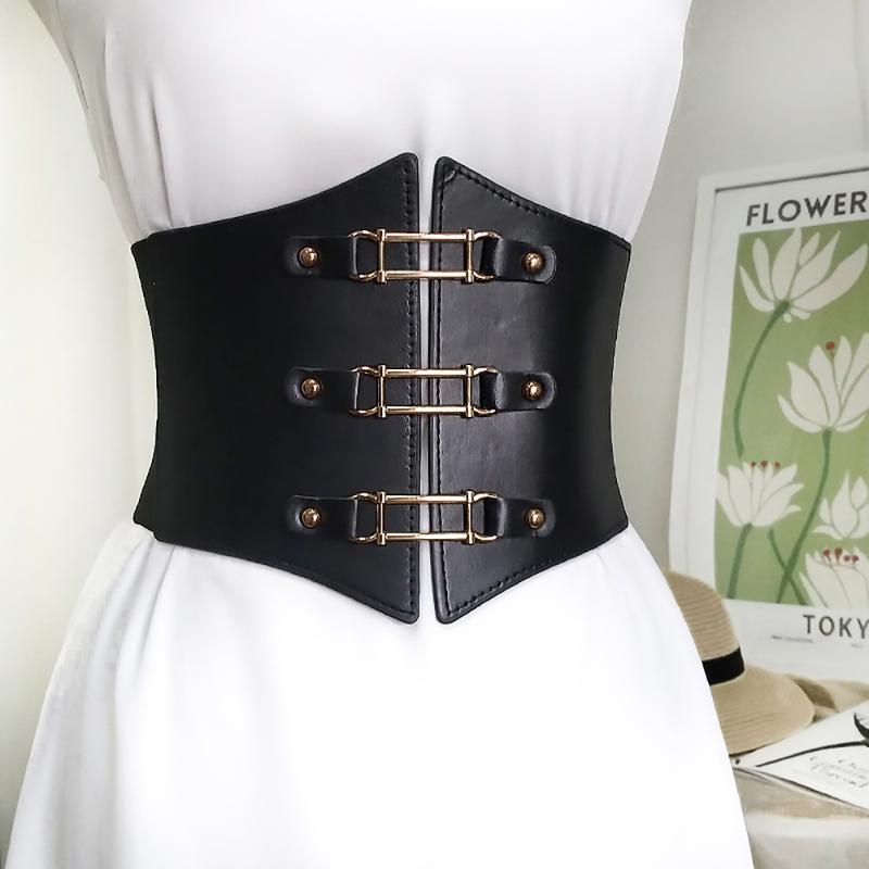 Cintura decorativa con cintura larga alla moda per donna, in stile punk_voghion.com
